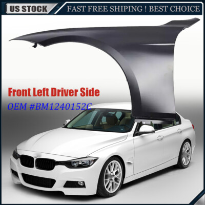 Primed Fender For 2012-2018 BMW F30 328i 335i 340i Front Left Driver Side