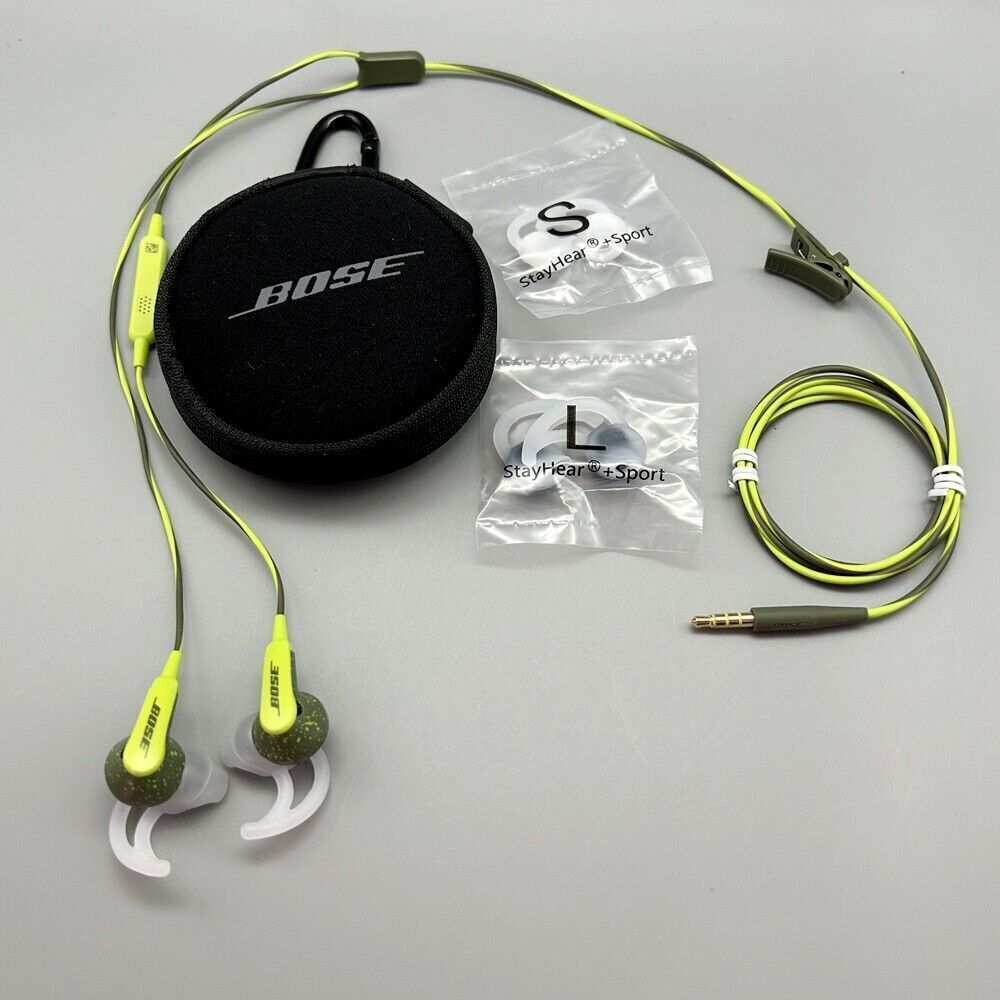 ★未開封★ BOSE SoundSport in-ear headphones Amazon.com: Bose SoundSport In-Ear Headphones w/Mic (Apple