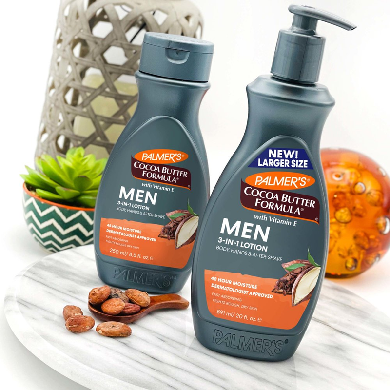 Palmer's Cocoa Butter Formula for Men Body Face Lotion 20 oz Bottle FREE SHIP