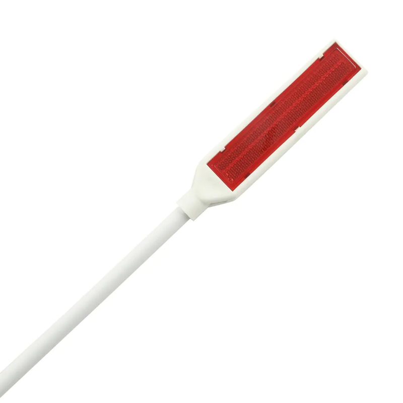 48 In. 2-Sided Driveway Marker Red