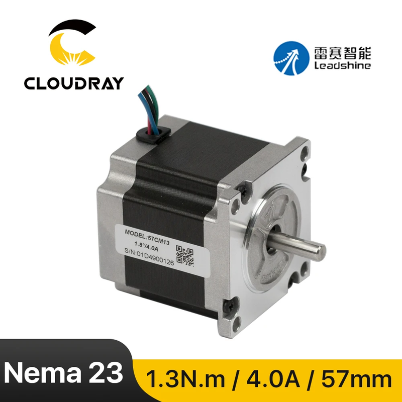 Leadshine Nema 23 Stepper Motor（57CM13）57mm 130Ncm 4A Stepper Motor 4-lead Cabl