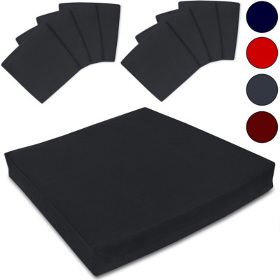 Detex® 8x Kissenbezug  Kissenhüllen Bezüge Sitzauflage Polsterbezug Bezug