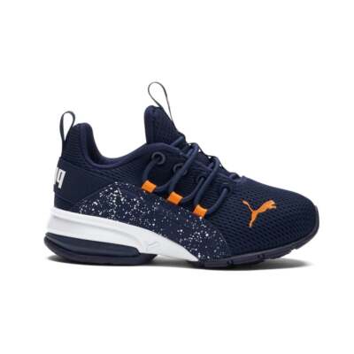 

Puma Axelion Spirit Ac Slip On Youth Boys Синие кроссовки Повседневная обувь 37726601, Синий, Puma Axelion Spirit Ac Slip On Youth