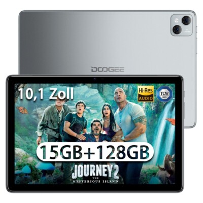 DOOGEE T10 10.1'' Tablet 15GB+128GB(TF 1TB)  Android 12 Tablet 8300mAh Tablet PC