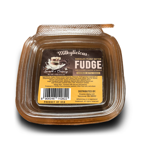 MILKYLICIOUS Walnut Fudge (4 oz)  - Available in 13 Flavors