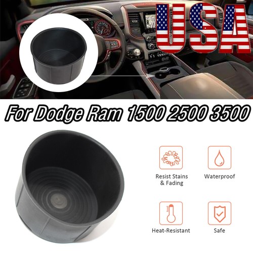 2009 2016 Fits Dodge Ram 1500 10 16 Ram 2500 3500 Rubber Cup Holder Insert 1pc Ebay