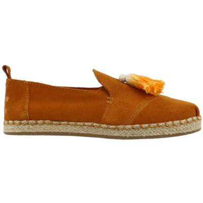 

Женские бежевые туфли без каблуков TOMS Deconstructed Alpagarta с кисточками на каждый день 10011727, Бежевый, TOMS Deconstructed Alpagarta Tassel Slip On