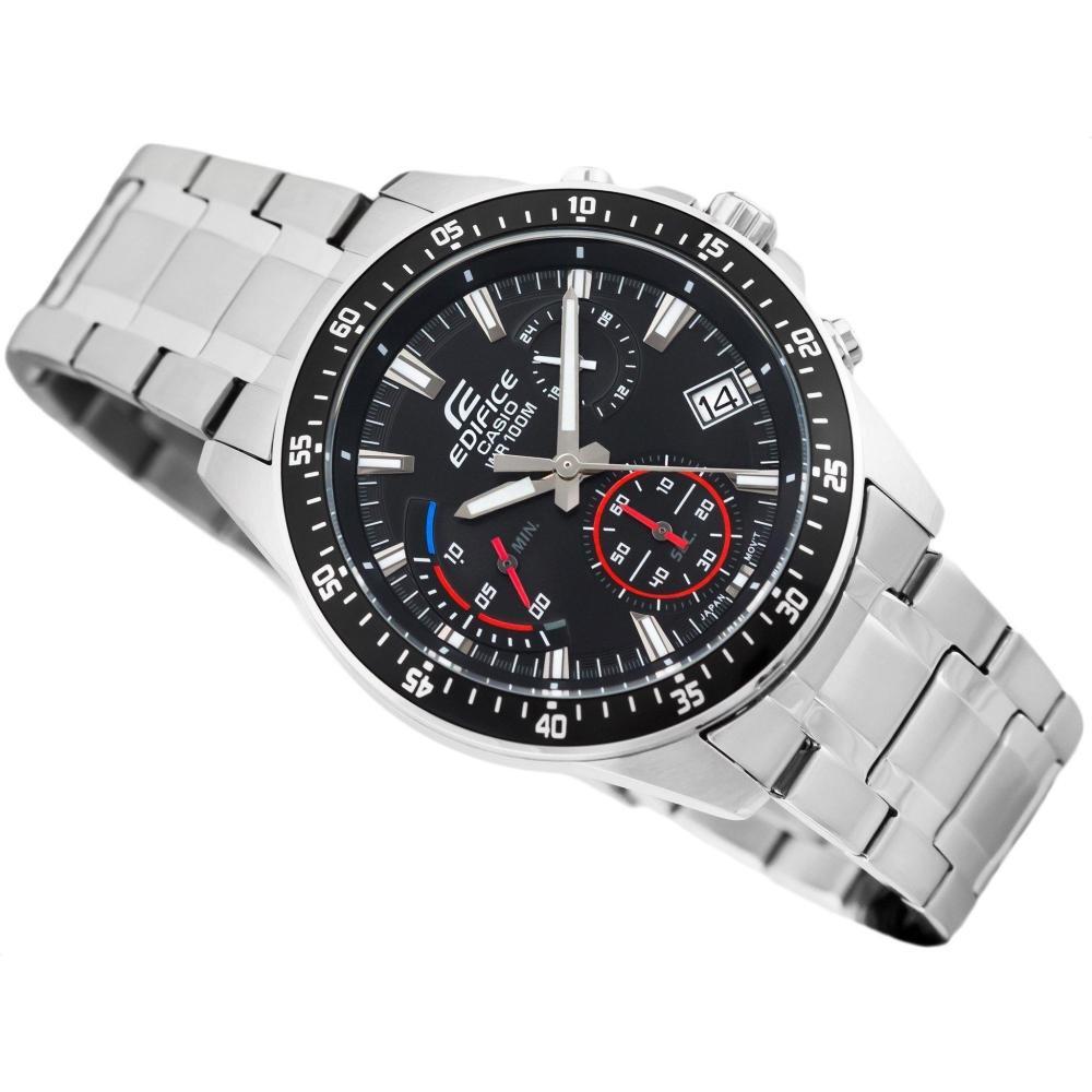 Pre-owned Casio Edifice Efv-540d-1avudf Chronograph Men's Watch
