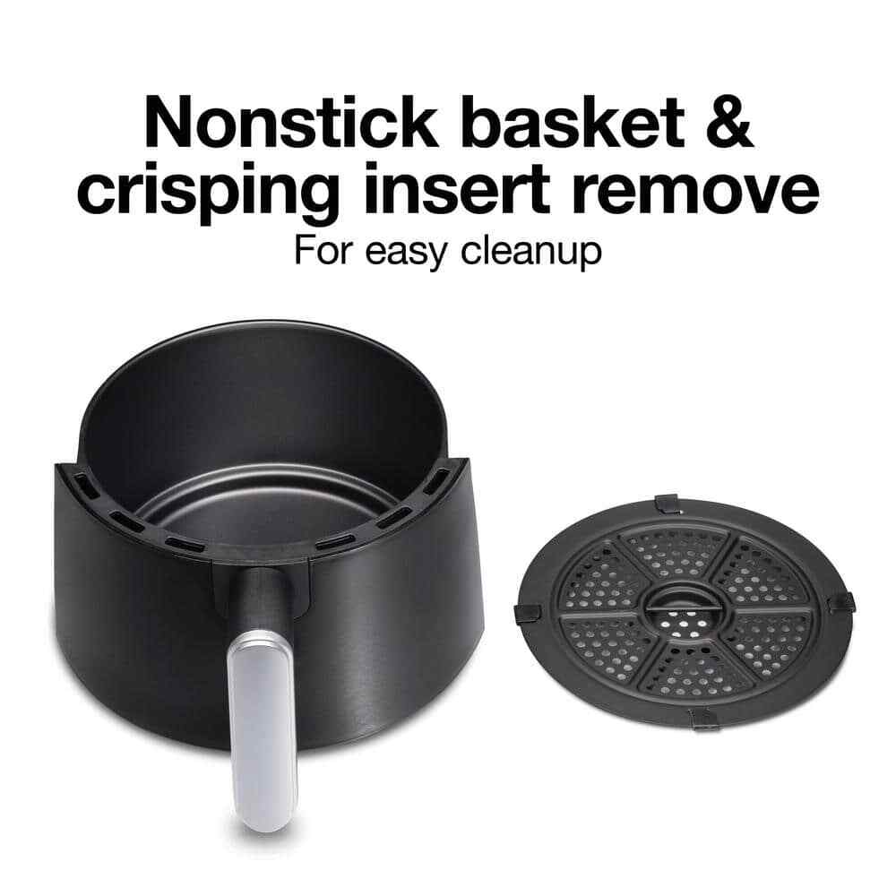 3.7 qt. Black Air Fryer