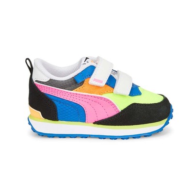 

Puma Rider Future Vintage Slip On Toddler Boys Желтые кроссовки Повседневная обувь 387, Желтый, Puma Rider Future Vintage Slip On Toddler