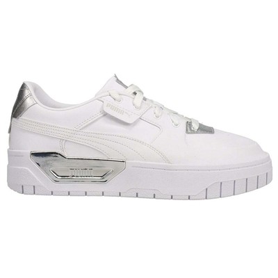 

Женские белые кроссовки Puma Cali Dream Metal Lace Up Повседневная обувь 384853-02, Белый, Puma Cali Dream Metal Lace Up