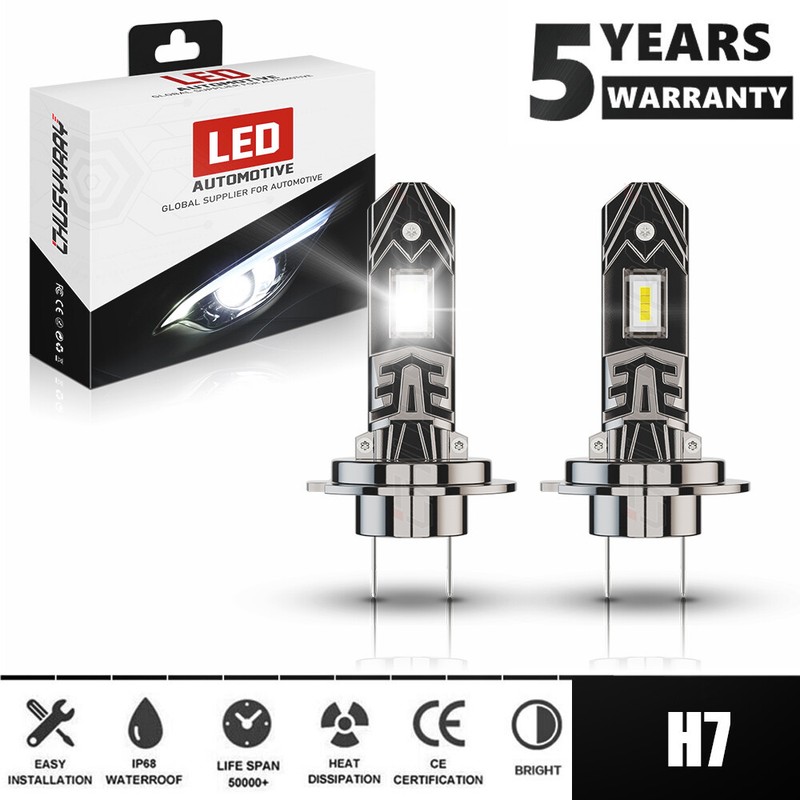 For Smart Fortwo 2008-2015 H7 upgrade LED Headlight high/low beam