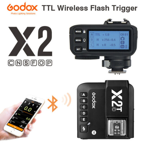 Godox X2T TTL HSS Wireless Flash Trigger Transmitter for Canon Nikon Sony Fuji O | eBay Godox X2T TTL HSS Wireless Flash Trigger Transmitter for Canon Nikon Sony Fuji O | eBay