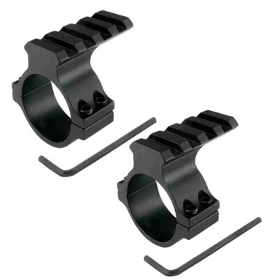 1/2/3/4pcs Scope Barrel Mount 34mm Ring Adapter 20mm Weaver Picatinny Rail