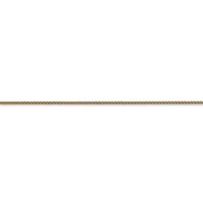 Pre-owned Superdealsforeverything Real 14kt Yellow Gold 30 Inch 1.05mm Spiga With Spring Ring Clasp Chain; 30 Inch