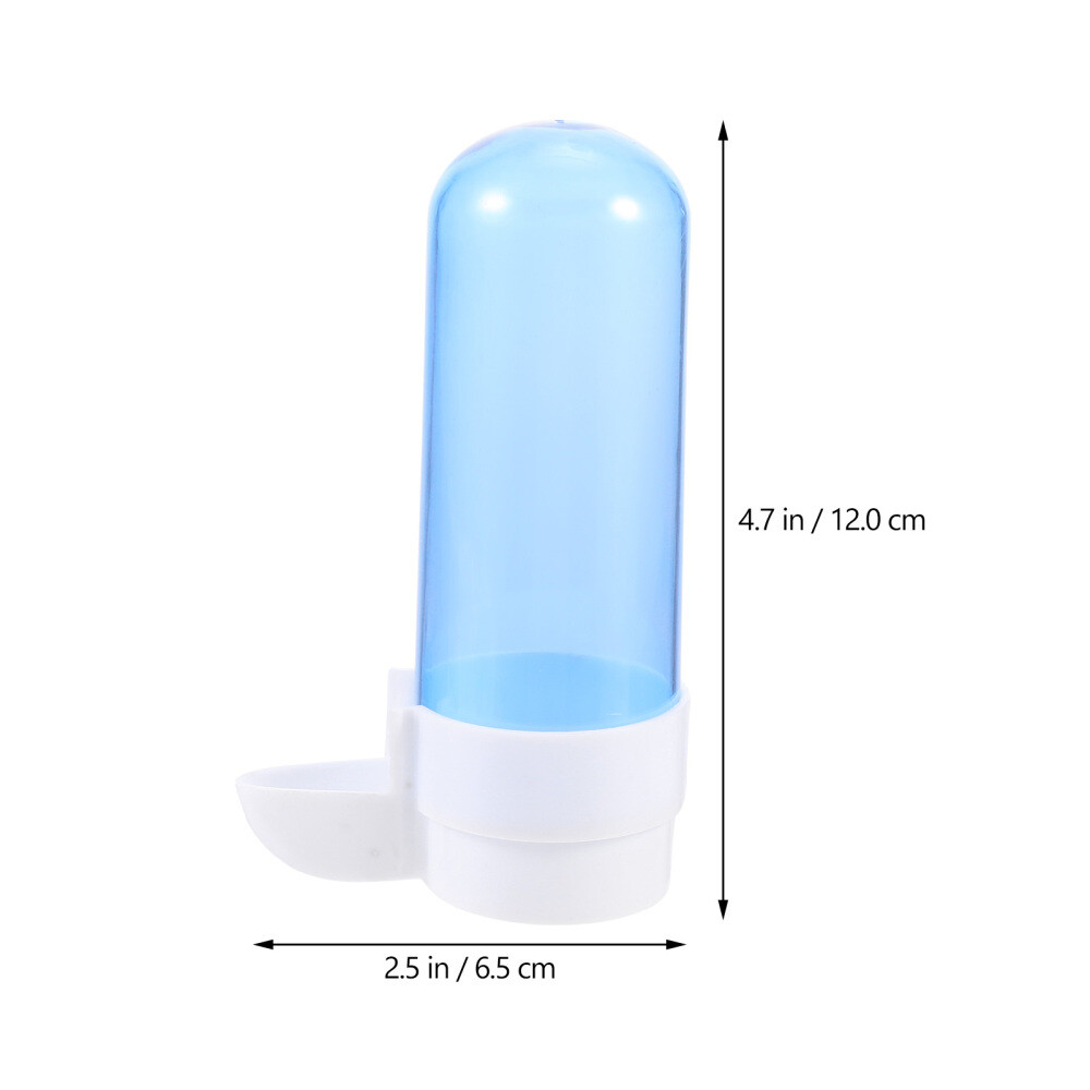 4 Pcs Poultry Water Bottle Bird Drinker Feeding Tray Food Dispenser
