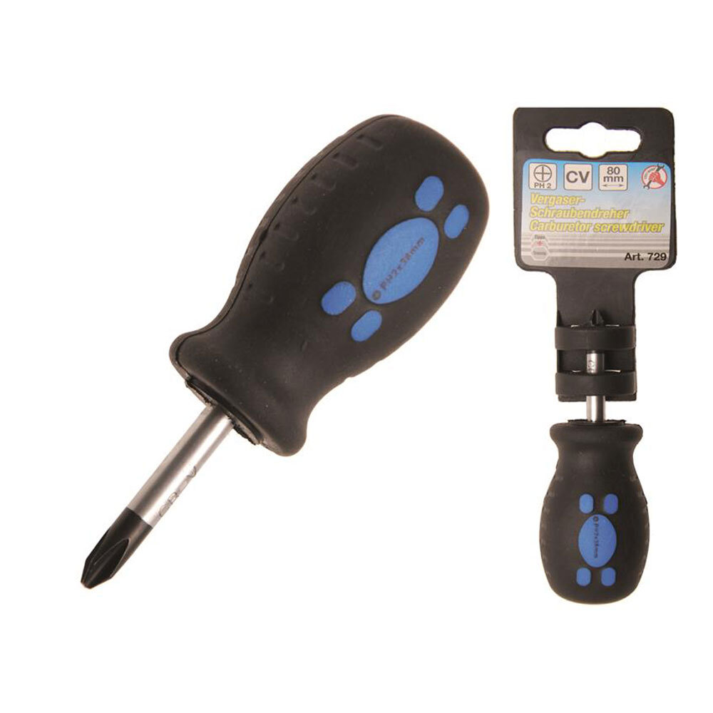 Vergaser-Schraubendreher Kreuzschlitz PH #2 80 mm