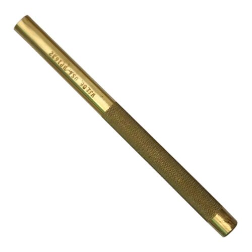 Wilde Tool Solid Brass Drift Pin Punch 1/2" X 7" Made In Usa Bp1632