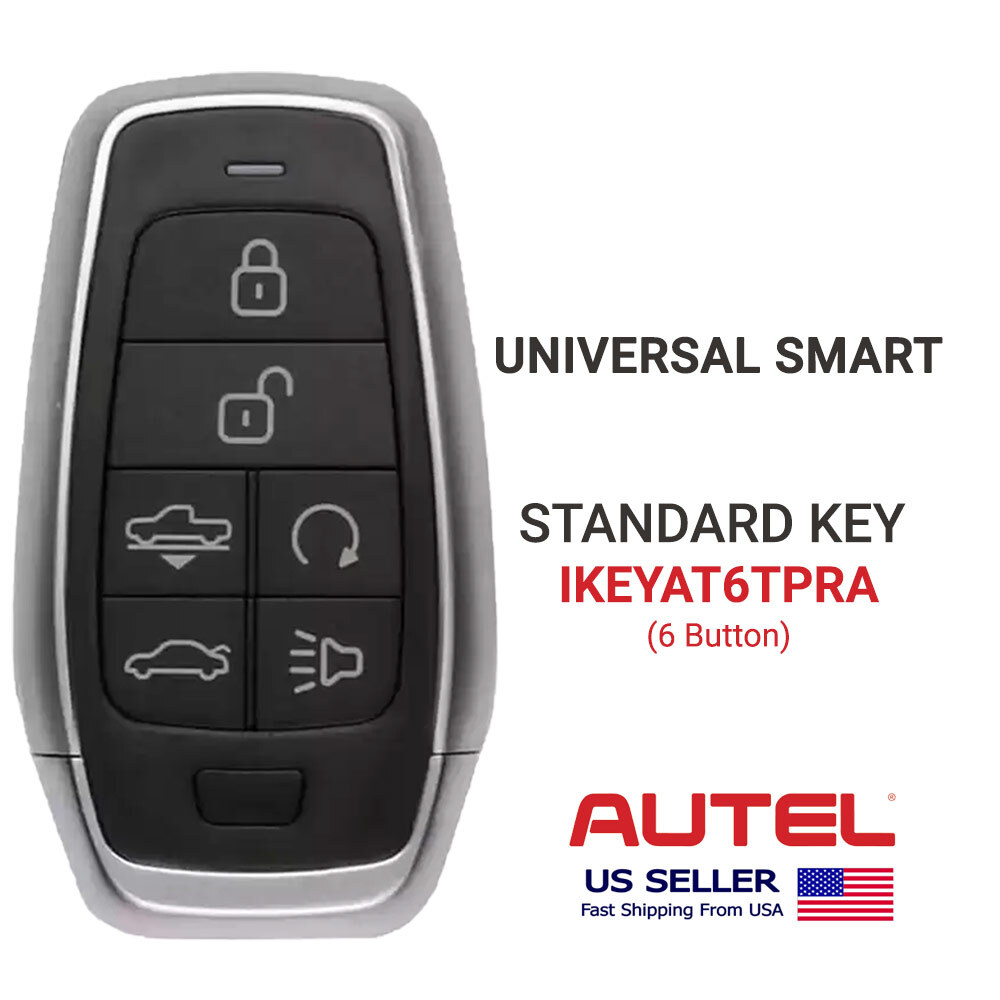 Autel iKey Universal Smart Key Standard 6 Button IKEYAT6TPRA