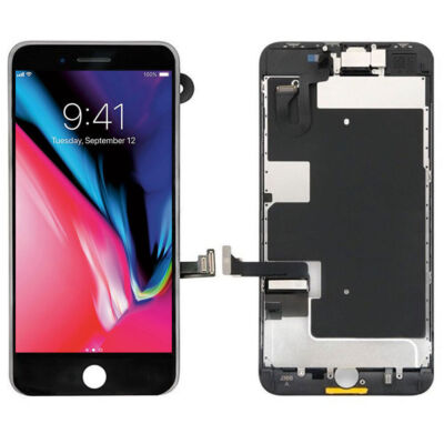 For iPhone SE 2022 3rd Gen Full LCD Display Touch Screen + Front Camera Speaker 