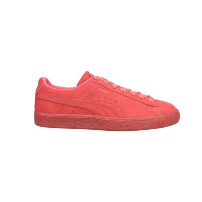 Puma Suede Classic Mono Iced Lace Up Молодежные розовые кроссовки для мальчиков Повседневная обувь 3814