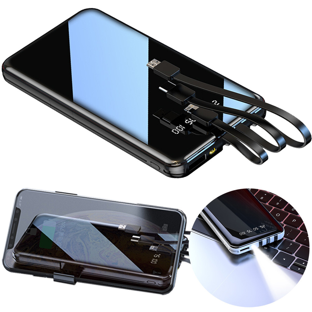 USB Power Bank 1000000mah Portable External Battery Backup Charger Fast Charging