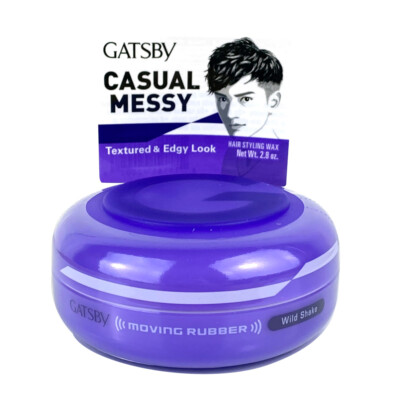 Mandom Gatsby Moving Rubber Hair Styling Wax Wild Snake JAPAN