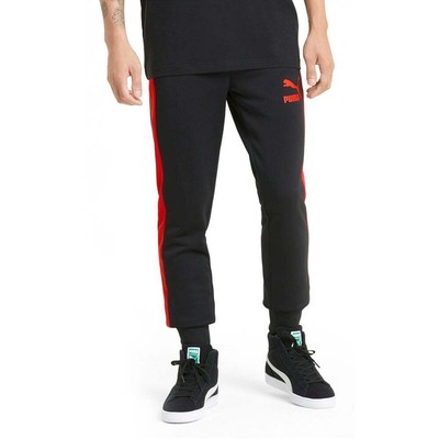 Спортивные брюки Puma Iconic T7 Мужские черные повседневные 530099-01