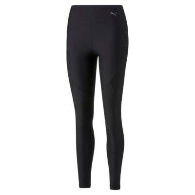 

Puma Ultraform High Waisted Athletic Leggings Womens Black Athletic Casual 52220, Черный, Puma Ultraform High Waisted Athletic Leggings