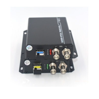 3G HD SDI Video Audio over Fiber optic Media Converters SFP LC 10Km Broadcast