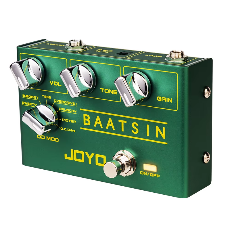 R-11 BAATSIN 8 in 1 Overdrive & Distortion Pedal Classic Overdrive/Distortion So