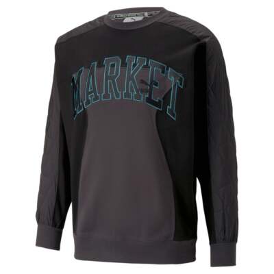 

Мужская толстовка с круглым вырезом Puma Market X Relaxed Black 53608685, Черный