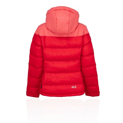 JACK WOLFSKIN JACK WOLFSKIN WOMENS TECH HOODY RED SPORTS OUTDOORS FULL ZIP WARM WINDPROOF