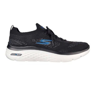 SKECHERS SKECHERS MENS GOWALK HYPER BURST WALKING SHOES BLACK SPORTS OUTDOORS BREATHABLE