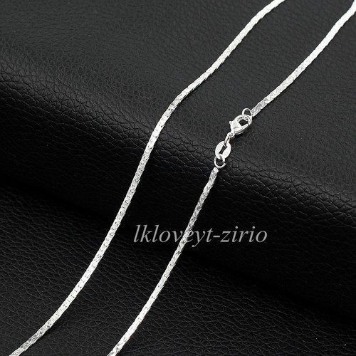 Wholesale Lots 925 Sterling Silver 1.4mm Bar /& Bead Link Chain Necklace 16/"-30/"