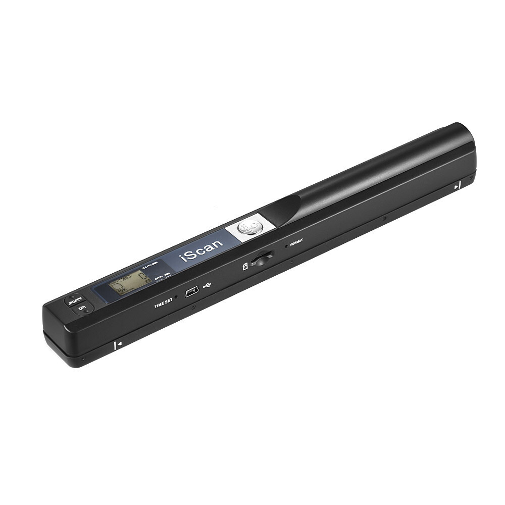 iScan Handheld Portable Scanner 900 DPI A4 Document Scanner Color Scanning