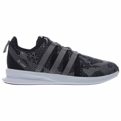 

Adidas Sl Loop Racer Lace Up Мужские кроссовки Размер 8 D_M Повседневная обувь F37200, Черный, adidas Sl Loop Racer Lace Up