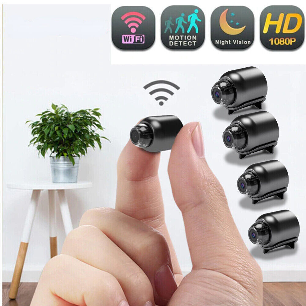 1-4X Small Hidden Mini Spy Camera Secret Tiny Cam For Home / Car Motion Detector