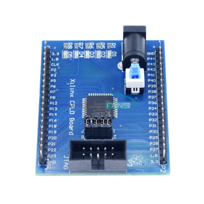 Xilinx XC9572XL AMS CPLD development learning board test board+4 programm LED M