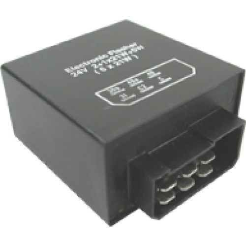 24 Volt Electronic Flasher Unit For Indicator Hazard Towing 140 W Maximum Load