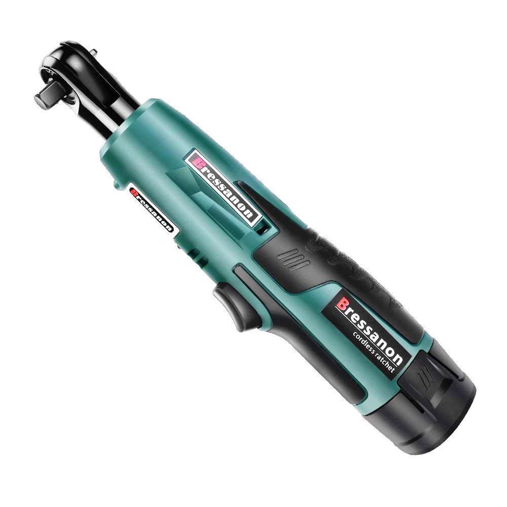 Powerful 3/8in Cordless Electric Ratchet Kit with 2000mAh Lithium-Ion