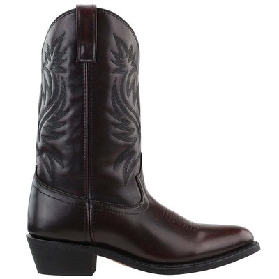 Мужские черные классические ботинки Laredo London Round Toe Cowboy 4216