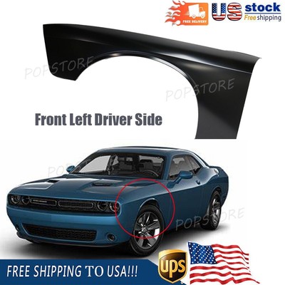 Fender For 2008-2022 Dodge Challenger Primed Steel Front Driver Side CH1240285