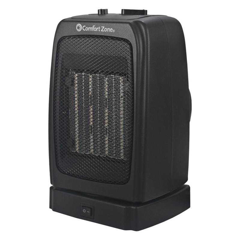 Oscillating Ceramic Heating Indoor Black
