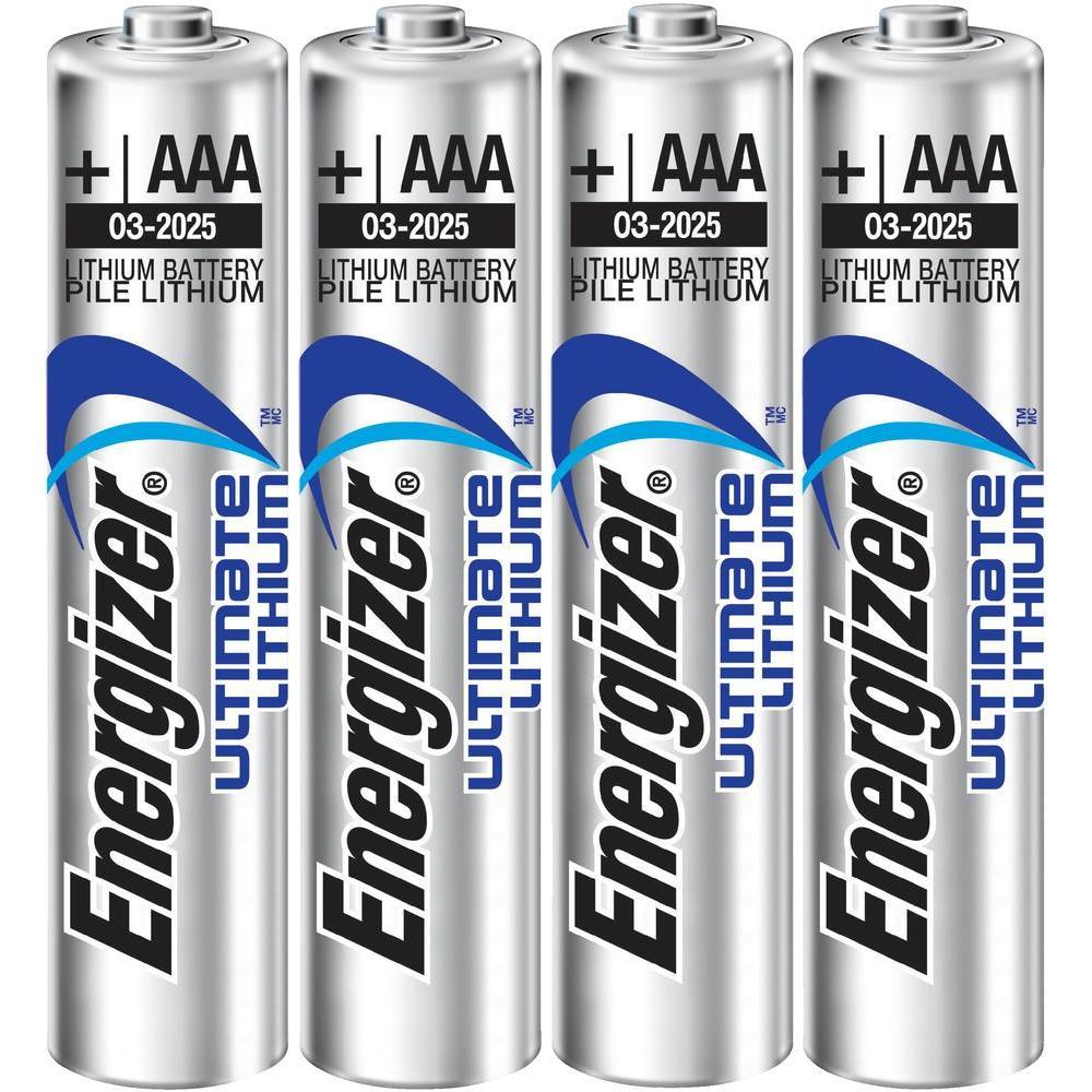 100 Energizer AAA Ultimate Lithium Batteries Retail Packing L92BP, FRESH 2036 eBay