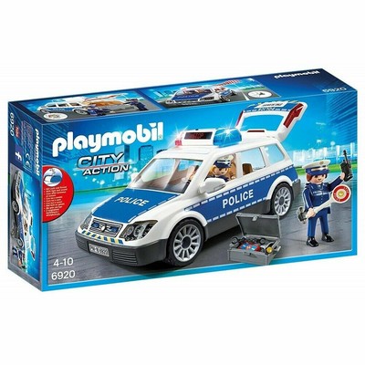 playmobil 6923 city action police bike with led light