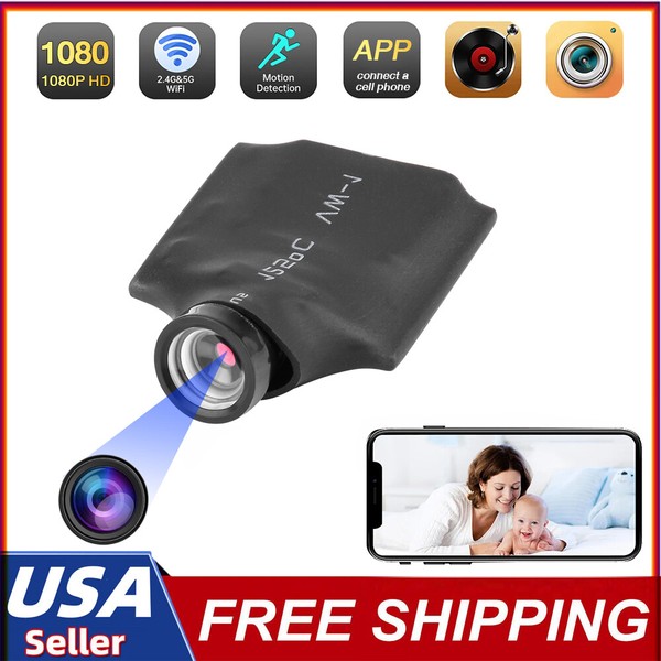 DIY WIFI Wireless IP Camera HD 1080P Micro Smallest Nanny Video Recorder 2.4Ghz