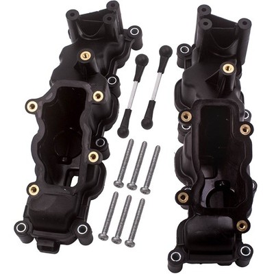 Left+Right Intake Manifold Fit for VW Tourage Phaeton Audi A4 A6 Q7 2.7L 3.0L