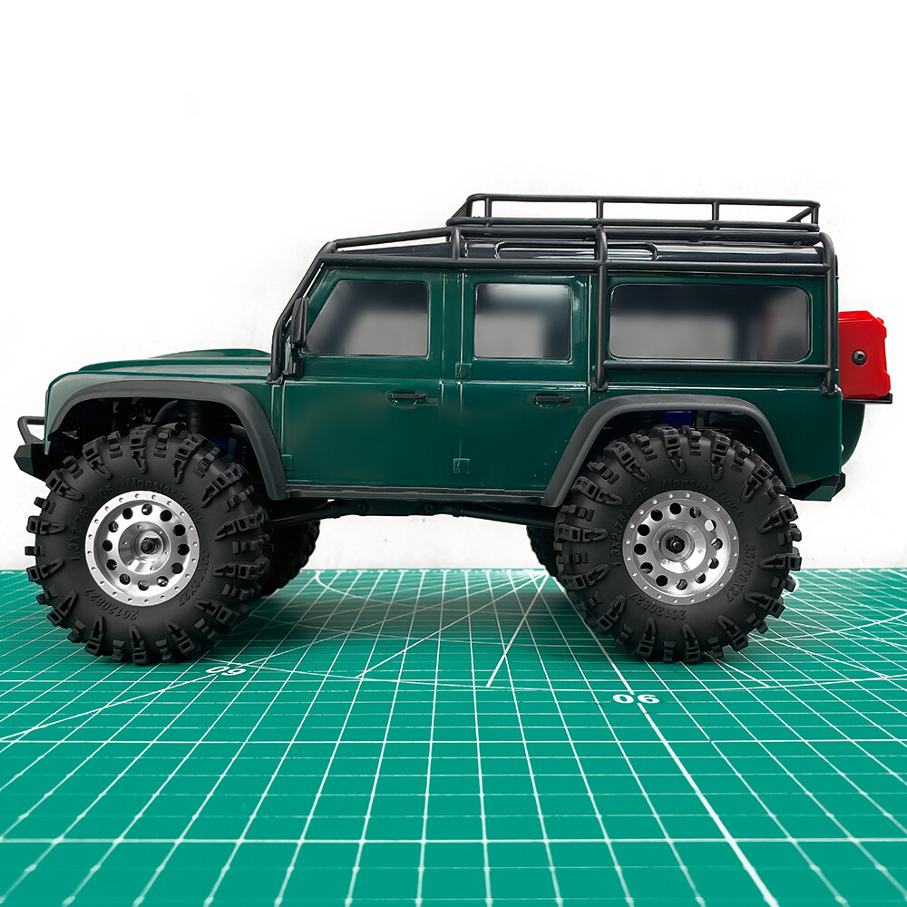 FLYXM 1.3" Beadlock Wheel Rims for TRX4M SCX24 Redcat Ascent-18 1/18 1/24 RC Car