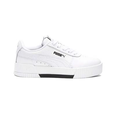

Кроссовки Puma Carina на шнуровке для девочек, размер 1,5 м, повседневная обувь 37067811, Белый, Puma Carina Lace Up Youth